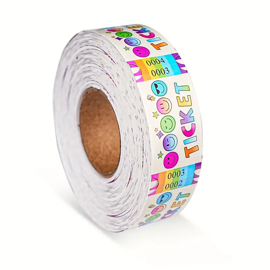 تذاكر ملونة